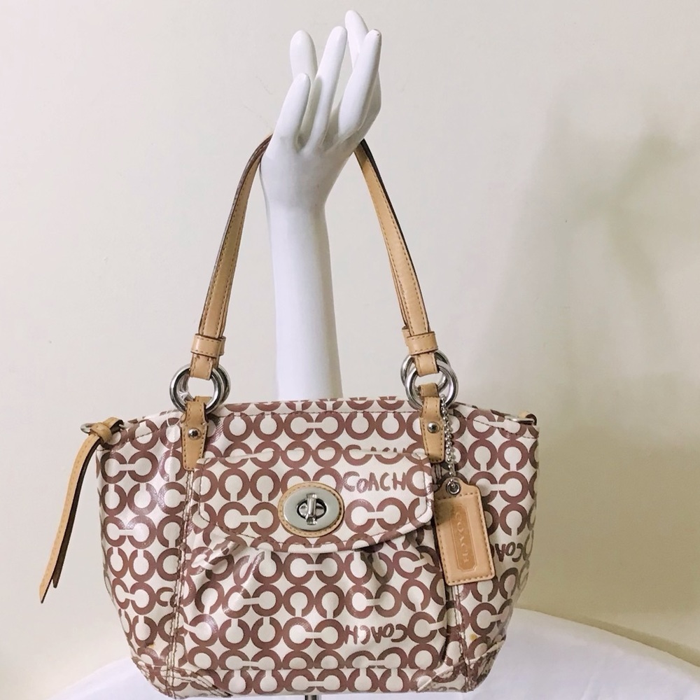 NWOT Coach Leah Optic Art Small Crossbody
